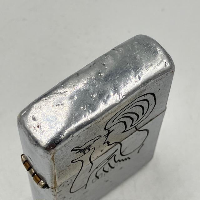 ヴィンテージ ZIPPO ベトナムジッポー ZIPPO（ジッポー） ベトナムジッポー 1968年 人気のだまし絵 使えます