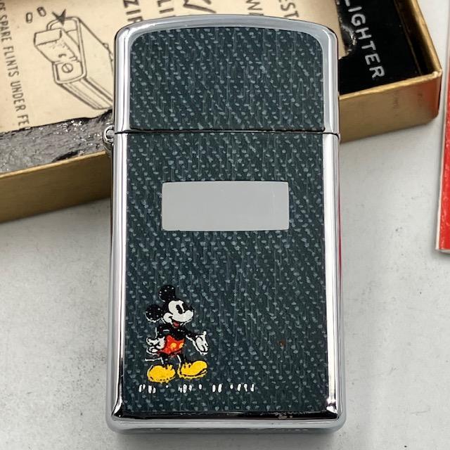 ZIPPO（ジッポー） ライター 1979年 ディズニー 希少なデニムの 