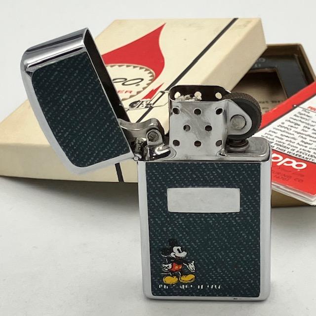 ZIPPO（ジッポー） ライター 1979年 ディズニー 希少なデニムの 