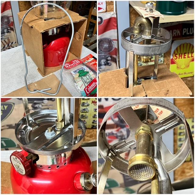 Coleman（コールマン） ランタン 1970年8月 200A パテペン 未使用