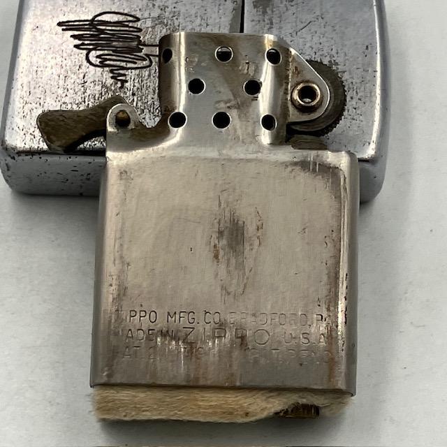 1951年製 ZIPPO スチール製 フルスタンプ 1951年〜1953年ZIPPO フルスタンプ（スチール）