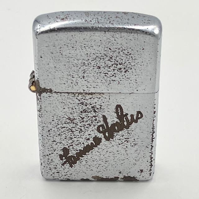 ZIPPO（ジッポー） ビンテージ 1953年 スチール製 署名もの シブいフル