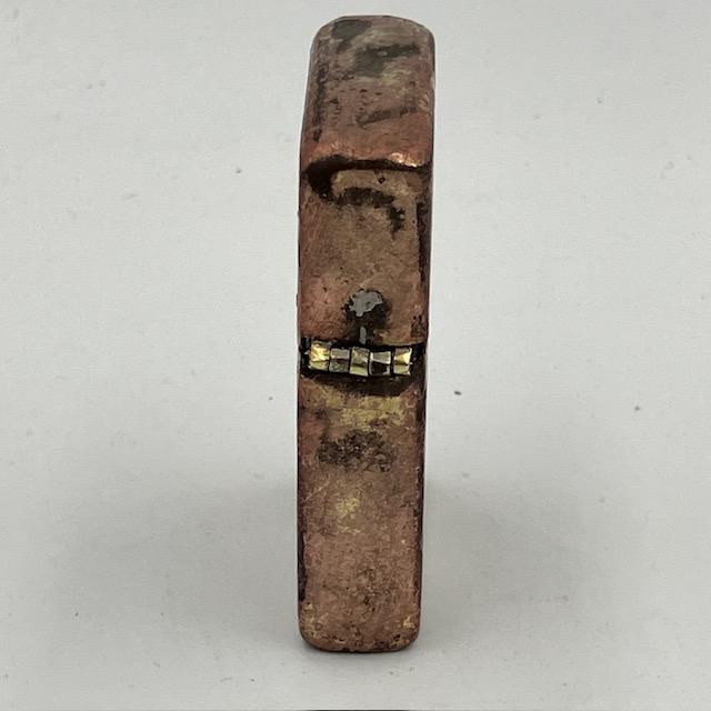 ZIPPO ベトナムジッポー 1969年 ブラス製 ミッキーマウス柄 使えます 【ブック】 ヴェトナムジッポー