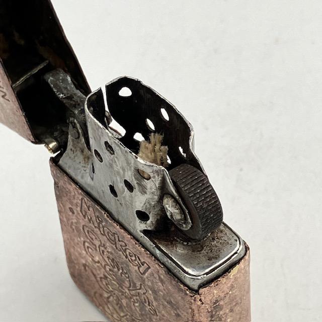 ZIPPO ベトナムジッポー 1969年 ブラス製 ミッキーマウス柄 使えます 【ブック】 ヴェトナムジッポー