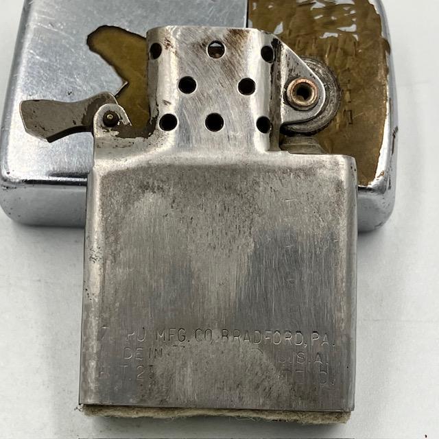 ZIPPO（ジッポー） ライター 1953〜1955年製 フルスタンプ タウン