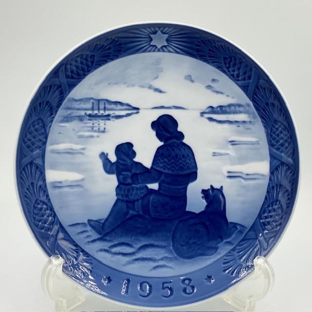 1958年 「グリーンランドの陽光」 イヤープレート ロイヤルコペンハーゲン ROYAL COPENHAGEN（ロイヤルコペンハーゲン） イヤープレート 1958年