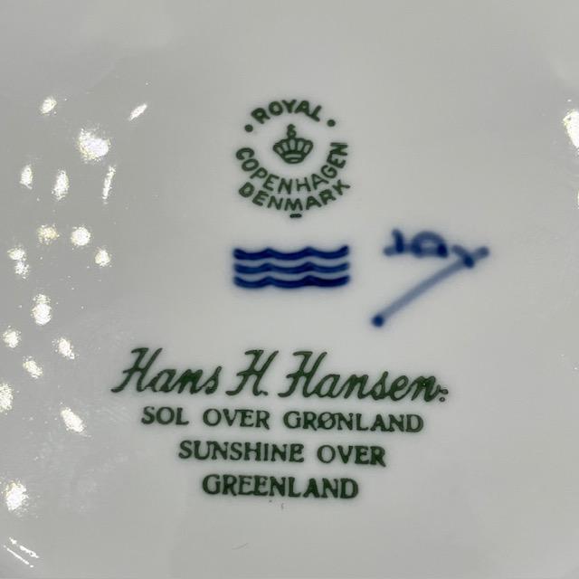 ROYAL COPENHAGEN（ロイヤルコペンハーゲン） イヤープレート 1958年