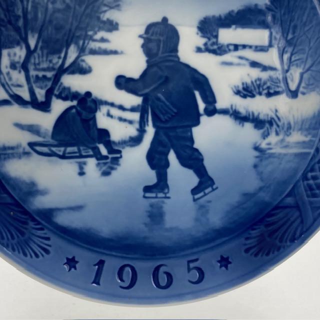 食器 ロイヤルコペンハーゲン () イヤープレート 1965年／昭和40年