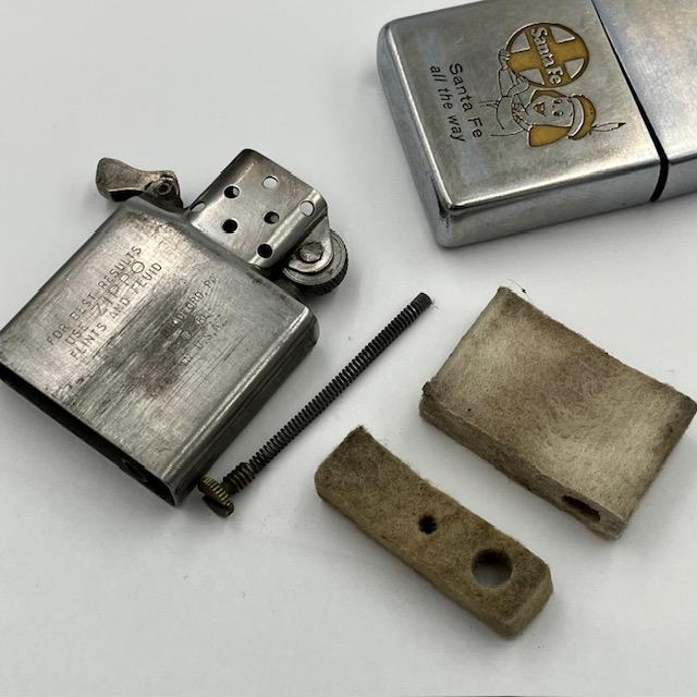 ZIPPO（ジッポー） ビンテージ 1969年 企業もの Santa Fe 豆腐