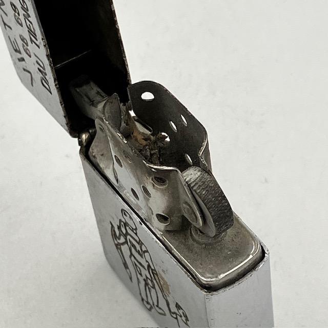ジッポー ZIPPO ベトナムジッポー 1969年 人気の絵柄 兵士と子供 使え
