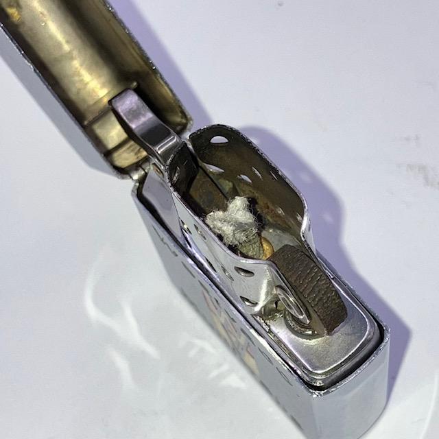 ZIPPO ビンテージ ジッポー 1963年 Westvaco Multiwalls 箱入り 未着火品 PAT.2517191 中古 動作確認済みの画像