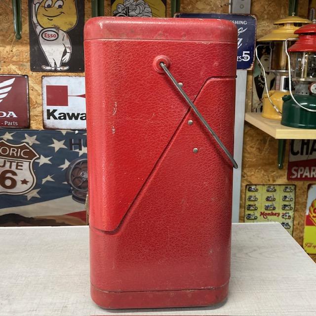 コールマン ランタン スチールケース 200A等に Coleman 【ケースのみ】赤 ガルウィングケース コールマン 200A