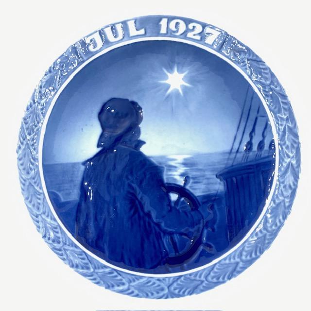 ROYAL COPENHAGEN ロイヤルコペンハーゲン イヤープレート 1927