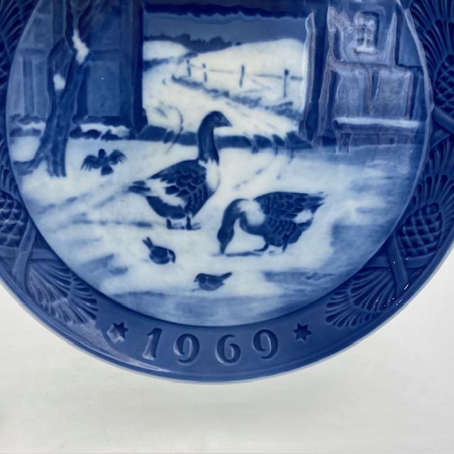 ROYAL COPENHAGEN ロイヤルコペンハーゲン イヤープレート 1969