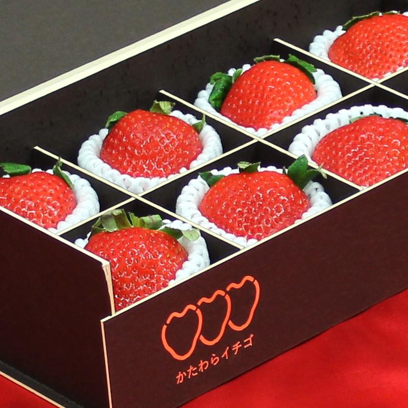 いちご かたわらイチゴ グランドプレミアム 限定100箱 ５cm超級の超希少大粒いちご 最高級のご贈答 プレゼント ギフト お祝いやお礼にも Kiggp キチ フィールド 通販 Yahoo ショッピング