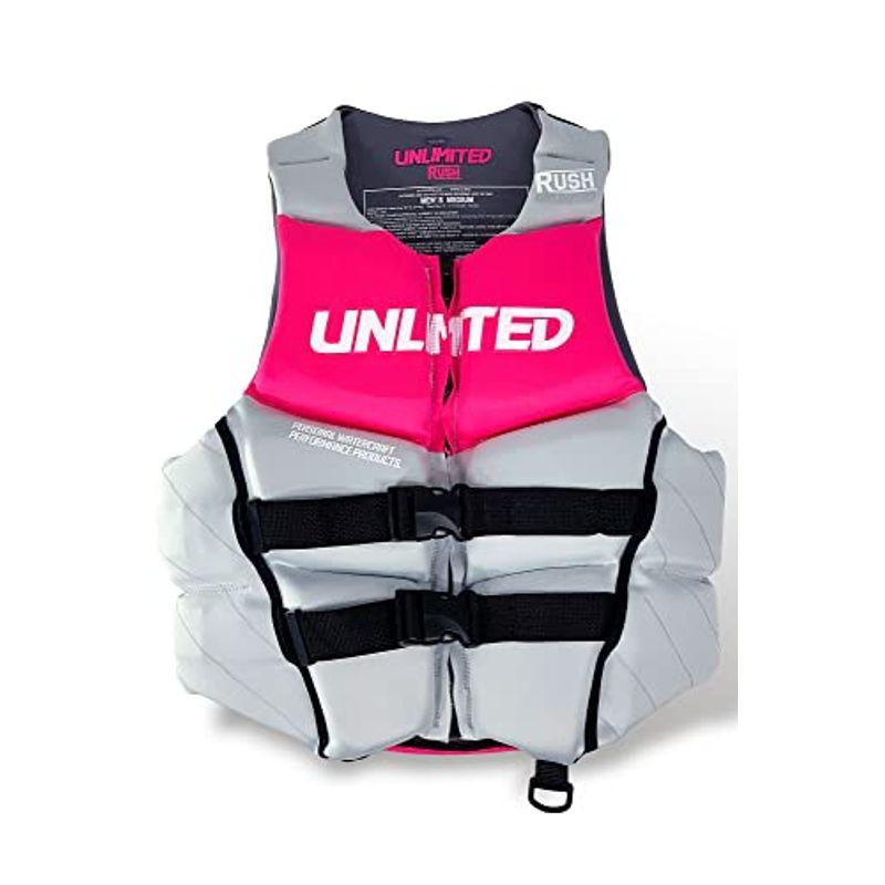 UNLIMITED ライフジャケット 水上バイク ジェットスキー ライフベスト ネオプレン ウェット素材 小型船舶特殊 メンズ JCI予備検