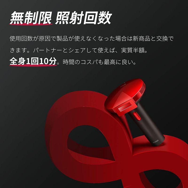 【新商品】 AMIRO 光美容器 脱毛器 最高峰パワー6J/cm? 男性剛毛・ヒゲ対応 640nm赤光波搭載 無制限回数 冷感無痛 フラッシュ式 IPL 【1899003193】(10008円)