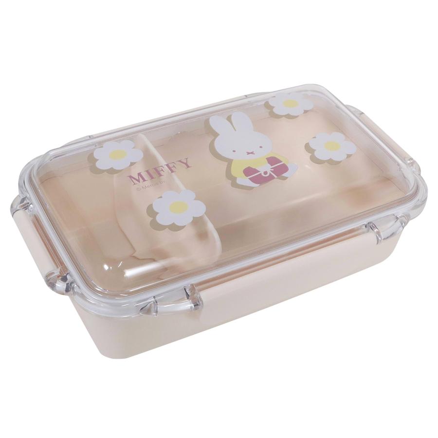 クツワ(Kutsuwa) ミッフィー(miffy) ランチコレクション / 密封4点留め一段弁当箱 500ml -GIFT SERIES (ギフトシ