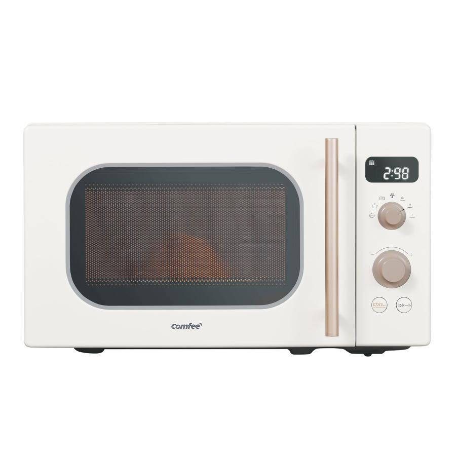 COMFEE' 単機能 電子レンジ 17L ターンテーブル 全国対応 650W出力