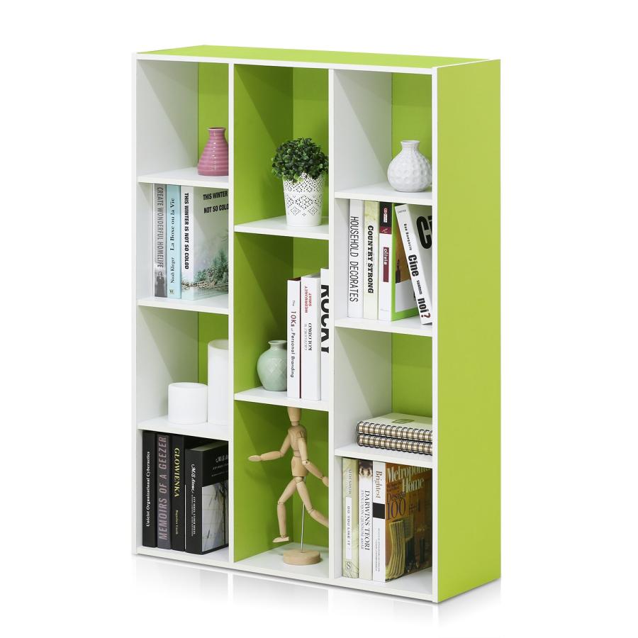 【特価セール】フリノ(Furinno) 本棚 カラーボックス Luderシリーズ Amazon｜フリノ(Furinno) 本棚 カラーボックス Luderシリーズ 4段 幅