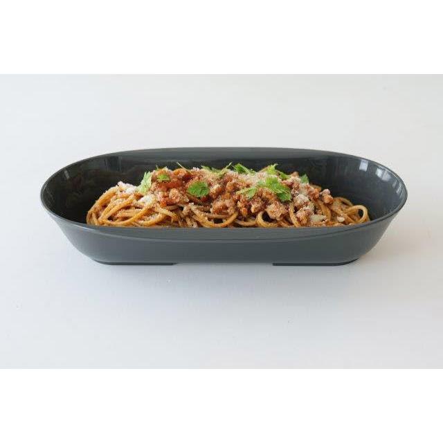 伊原企販 電子レンジ 調理ザル&ボウル パスタボウル ブラウン ALC20