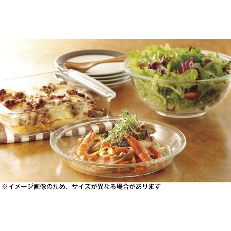 iwaki(イワキ) 耐熱ガラス パイ皿 外径25×高さ3.8cm Lサイズ BC209