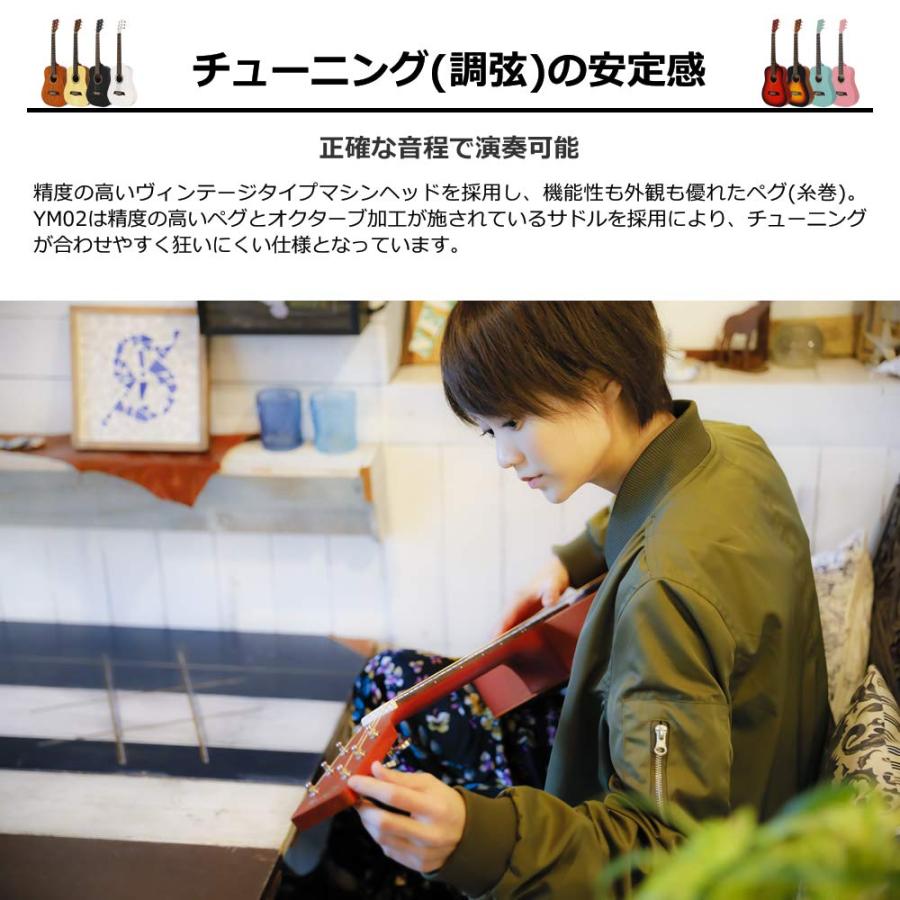 S.Yairi ヤイリ ミニアコースティックギター (ミニギター) Compact Acoustic Series 左利き用 レフトハンドモデル Y_4