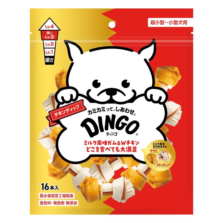 ディンゴ (DINGO) 犬 ガム おやつ チキンディップ 16本入 : きちべい