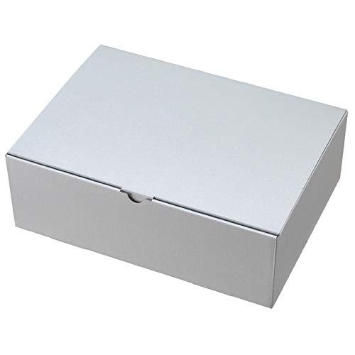 ヘッズ 日本製 無地 ギフトボックス 34.3×11.5×24.5cm シルバーグレー