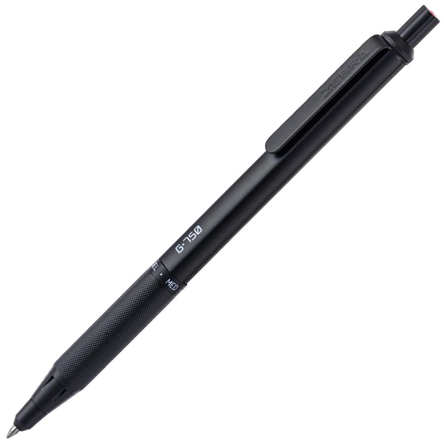 ゼブラ ジェルボールペン ゲルインキ G-750 0.7mm ブラック JJZ109-BK