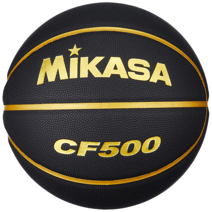 ミカサ(MIKASA)バスケットボール5号 人工皮革 ブラック/ゴールド CF500