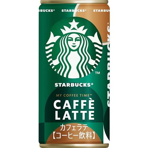STARBUCKS Caffè Latte 185ml 70本 サントリー スターバックス MY COFFEE TIME カフェラテ 缶コーヒー