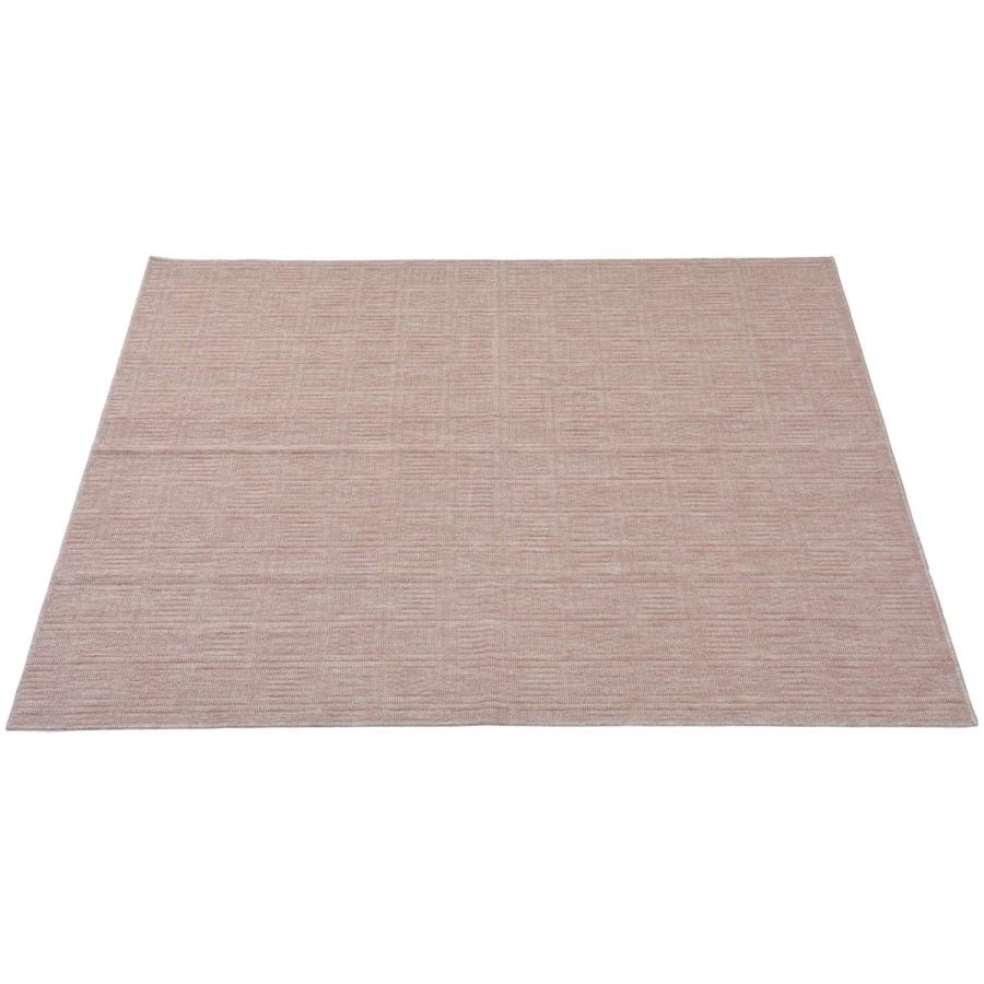 NBL 薄手カーペット ベージュ 江戸間 4.5畳 261×261cm 1134000480502