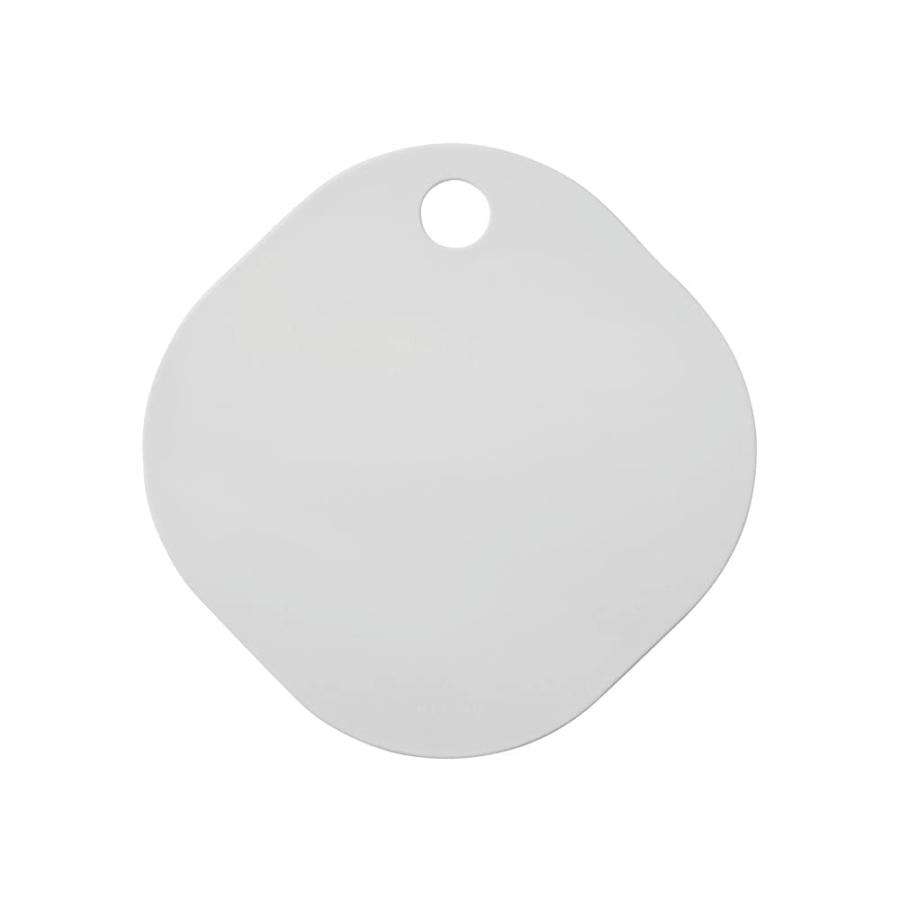 アンドエヌイー(&NE) カッティングボード nikii ホワイト 1枚 幅18.5cm 