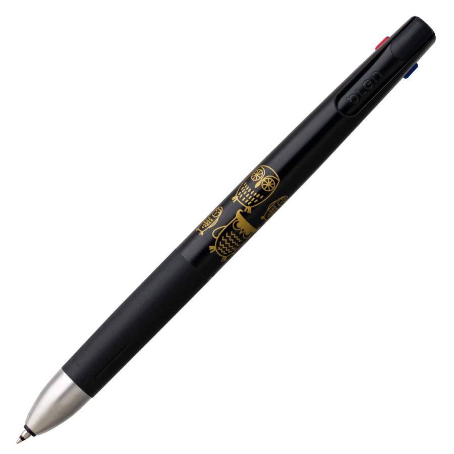 ゼブラ 3色ボールペン ブレン3C 0.5mm 夜の仲間 B3AS88-BK-D : きちべ