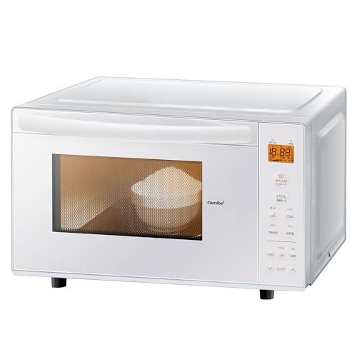 コンフィー(COMFEE’) 電子レンジ 17L フラットテーブル 縦開き シンプル機能 全国対応 一人暮らし【メーカー保証2年】CF-EX20