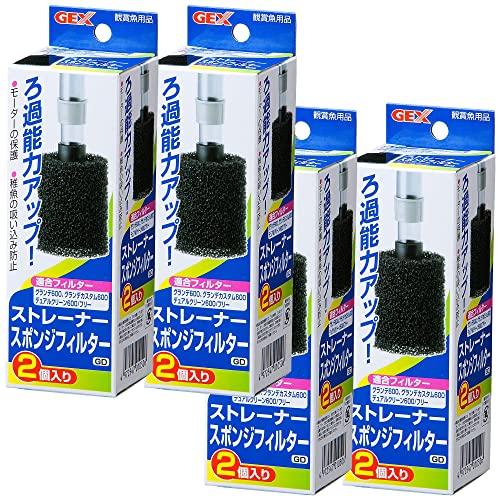 ジェックス GEX AQUA FILTER ストレーナースポンジ フィルターGD 2個入