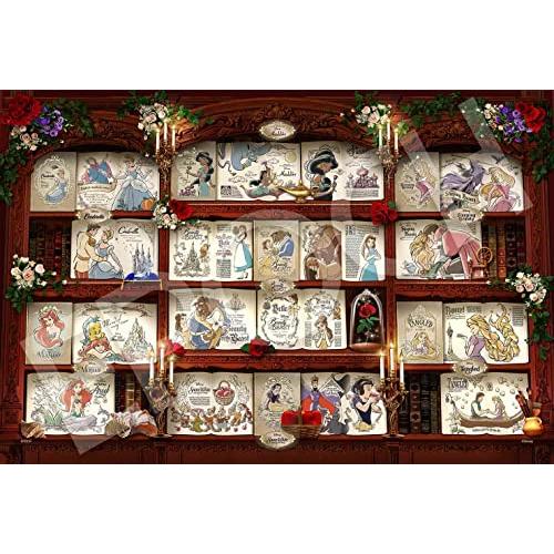 エポック社 1000ピース ジグソーパズル ディズニー Bookshelf / Disney Princess (50×75cm) 97-008（Yahoo!・Kichibei店）