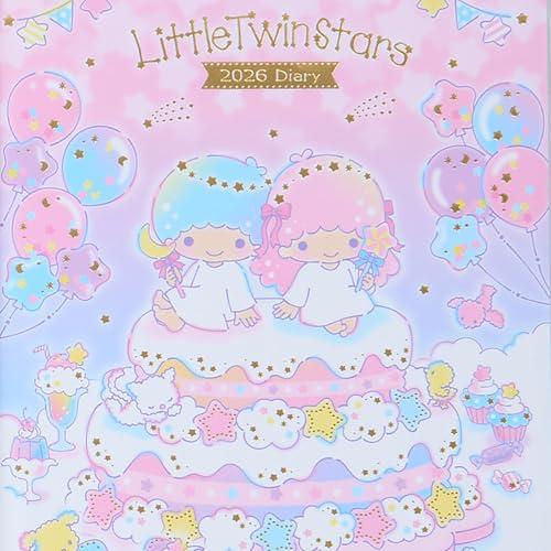 サンリオ(SANRIO) B6ダイアリー（ブロックタイプ） 2026 リトルツイン