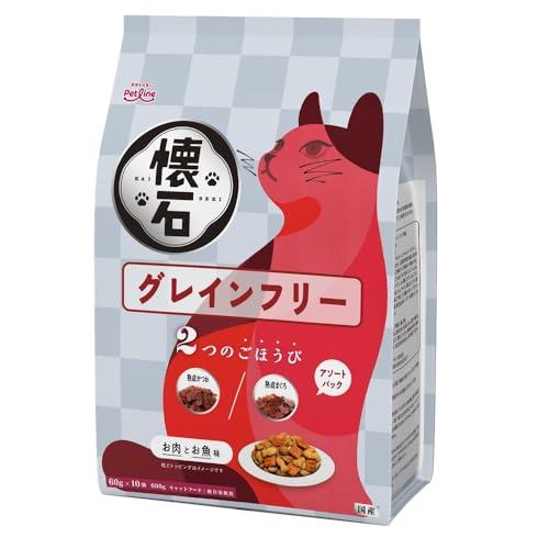 ペットライン 懐石 2つのごほうび グレインフリー キャットドライ 総合