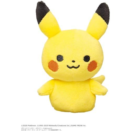 ポケモン ピカチュウ イッツデモ ラブラブボール クッション ぬいぐるみ トイローヤル モンポケ マイミルク ピカチュウ ( 布製 / ふわふわ