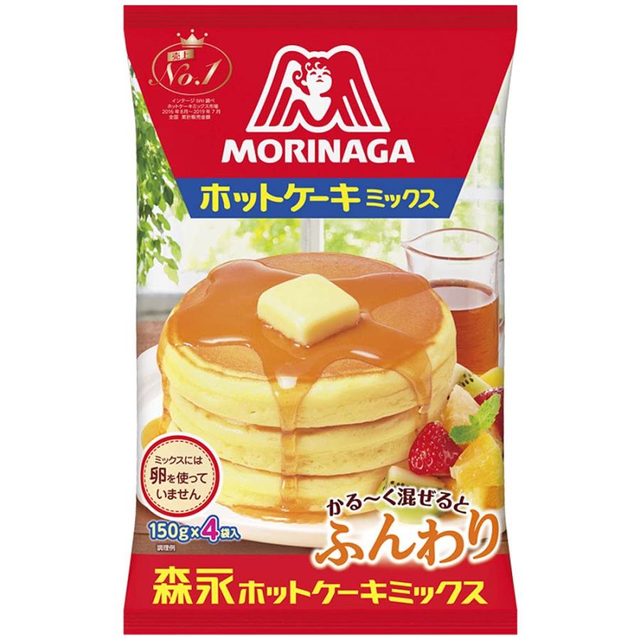 森永製菓 ホットケーキミックス 600g×3袋 の商品画像