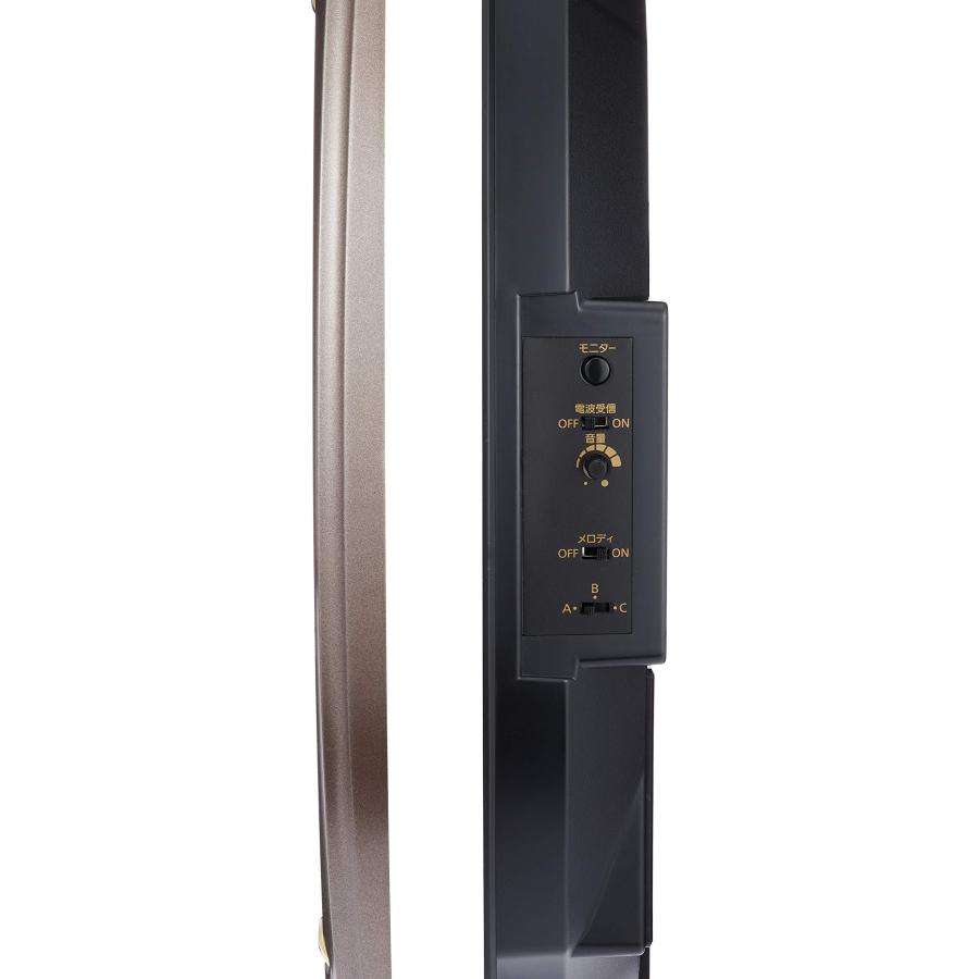 掛け時計 電波時計 からくり時計 48曲メロディ付き ブラウン 爆買 スモールワールド メロディ電波からくり掛時計（48曲入