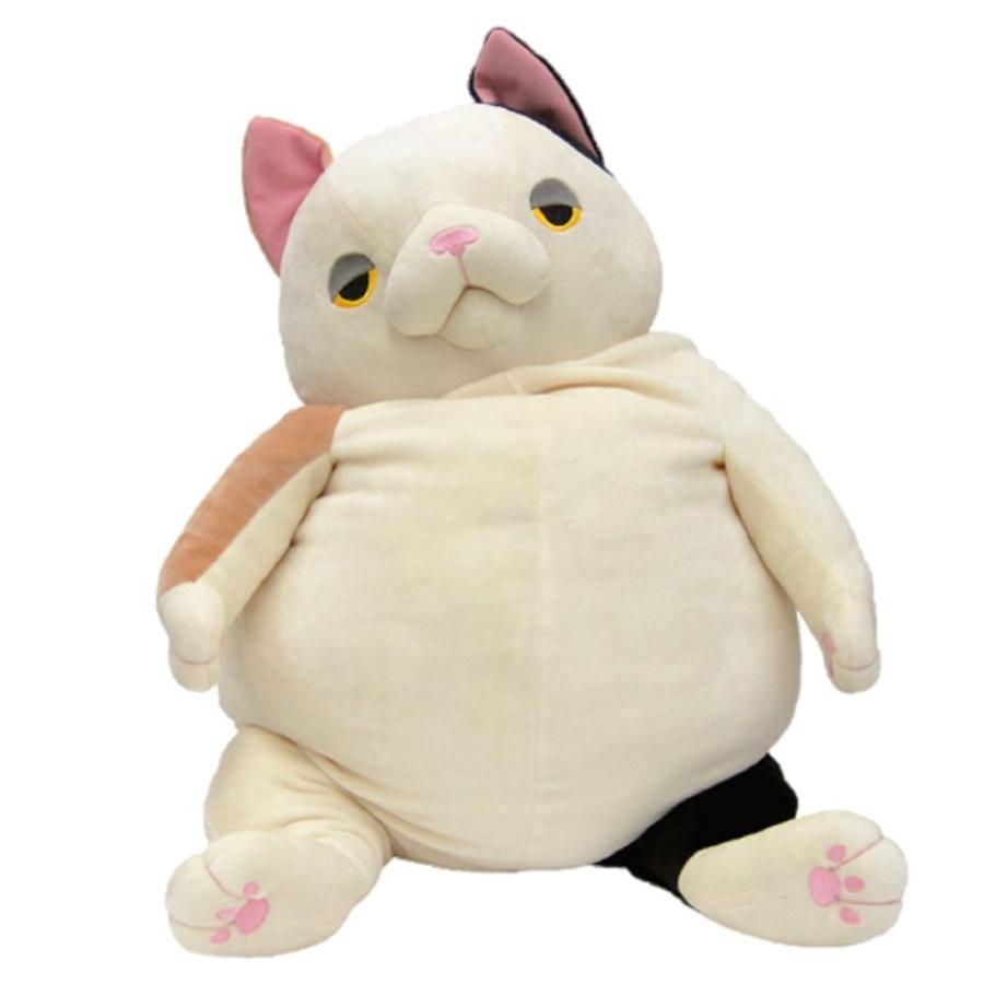 シナダグローバル もちシリーズ もちねこ ミケ (XL) 35×35×50cm