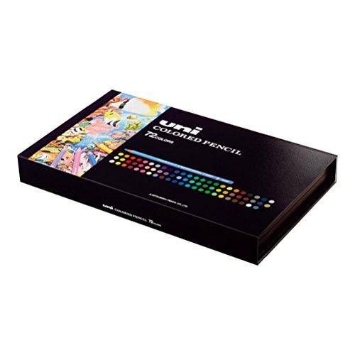 新品未開封　UNI 色鉛筆　72色 三菱鉛筆　未使用 三菱鉛筆 色鉛筆 ユニカラー 72色セット UC72C : キチベイ - 通販