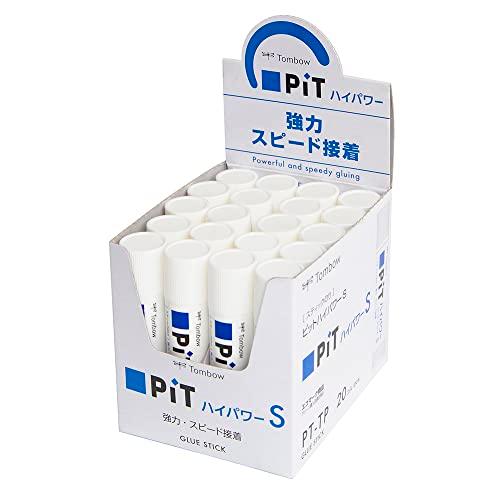 トンボ鉛筆 スティックのり ピットハイパワー S 20個 PT-TP-20P
