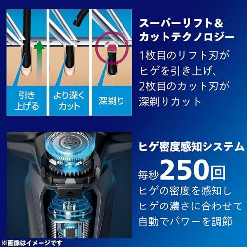フィリップス 電気シェーバー 5000シリーズ 電動 髭剃り メンズ (45枚