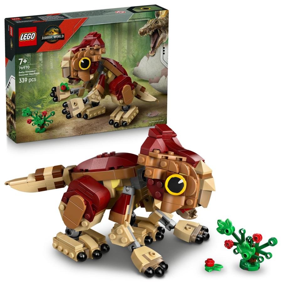 【日本未発売】ジュラシック・ワールド　ドロレス　アクイロプス　パヘットロニクス レゴ(LEGO) ジュラシック・ワールド 赤ちゃん恐竜 ドロレス
