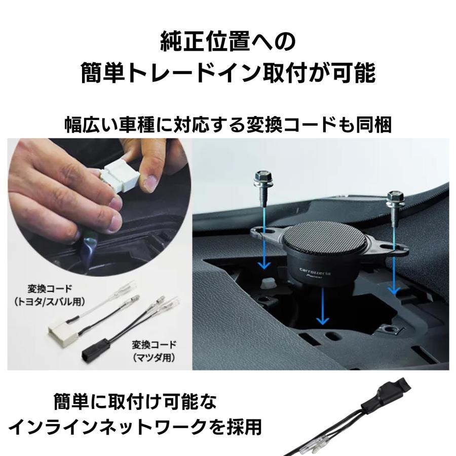 Pioneer スピーカー TS-T746 チューンアップトゥイーター ハイレゾ対応