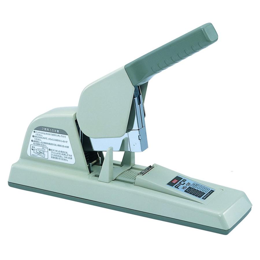 マックス 大型ホッチキス 12号針使用 50~150枚とじ フラットクリンチ